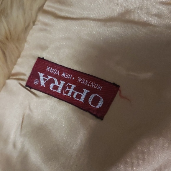 Vintage women's Opera rabbit tanned fur jacket Medium - Picture 2 of 7